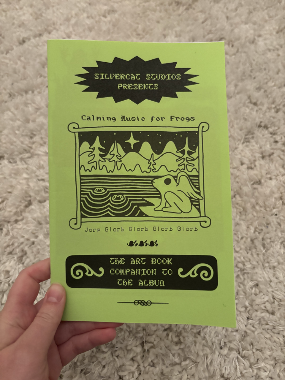 Frog Zine Front Cover